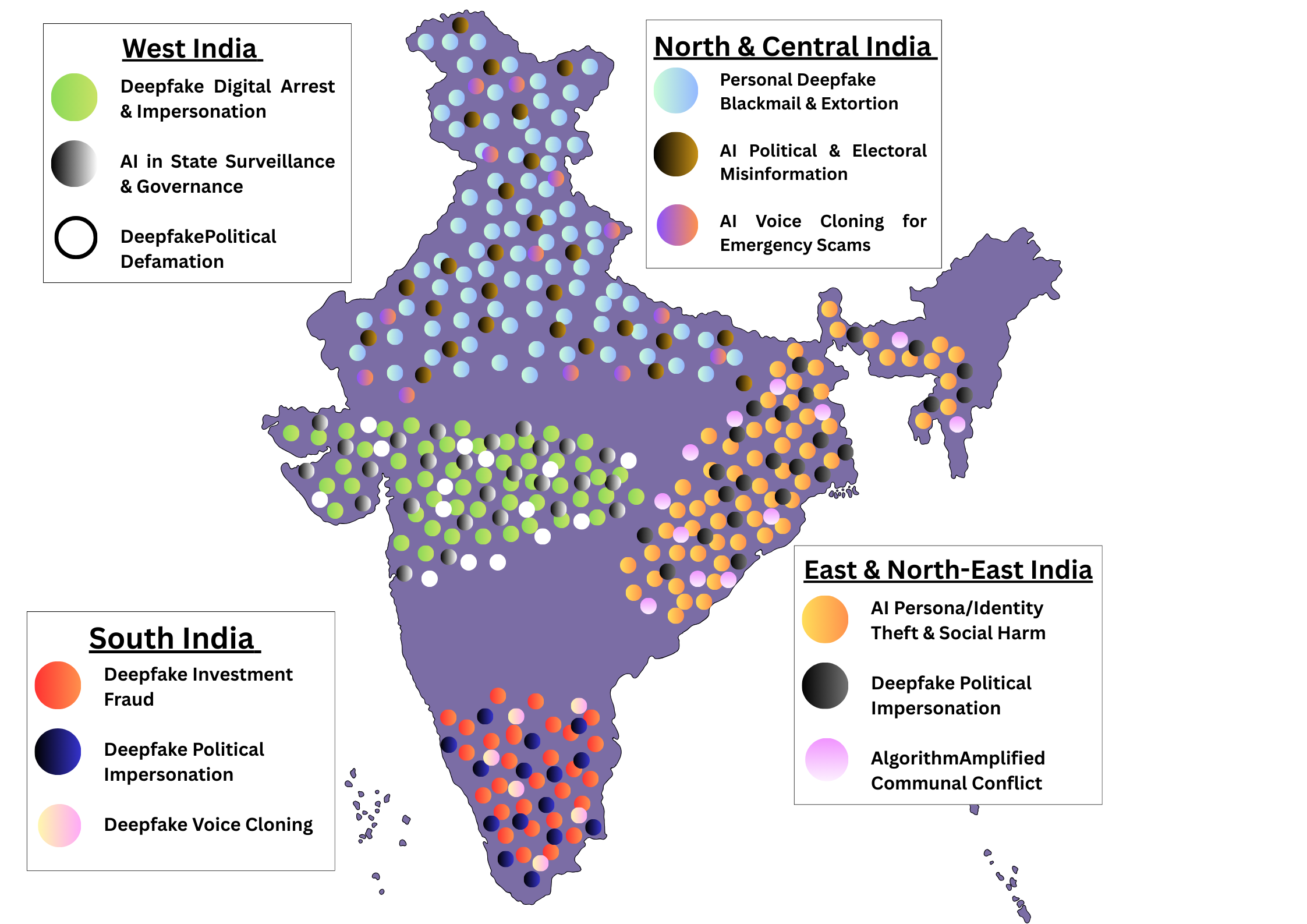 Overall Analysis Map of AI Incidents in India